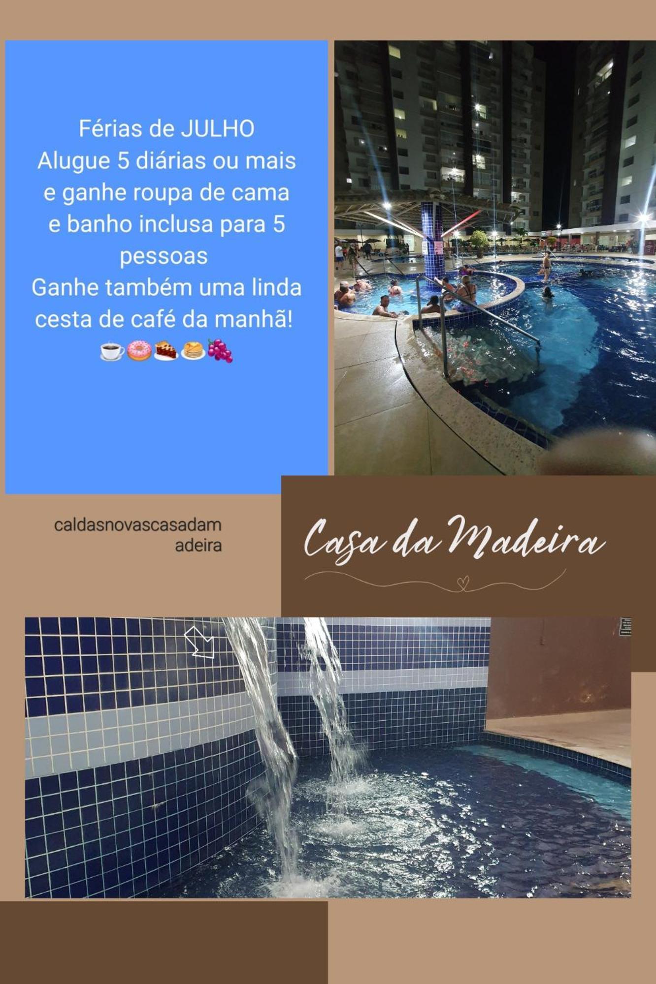 Gran Reserva Casa Da Madeira 2 Quartos Caldas Novas Exterior foto